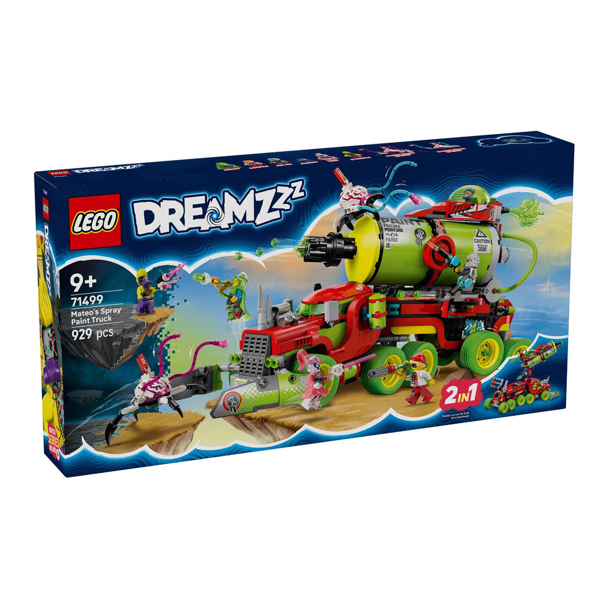 Lego Dreamzzz 71499 Mateos Spraydosen-Truck