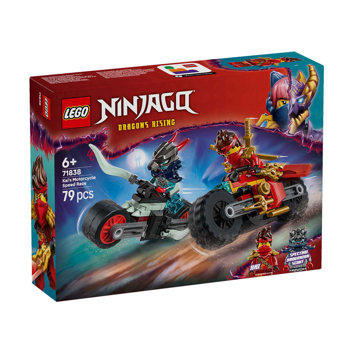 Lego Ninjago 71838 Kais Motorradrennen