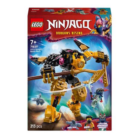 Lego Ninjago 71839 Arins Spinjitzu-Kampfmech