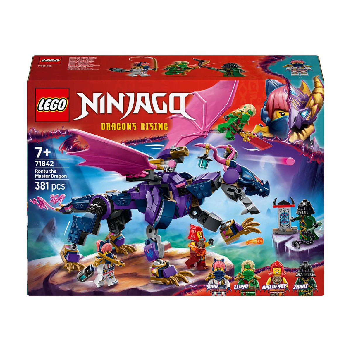Lego 71842 Ninjago Rontu, der Meisterdrache
