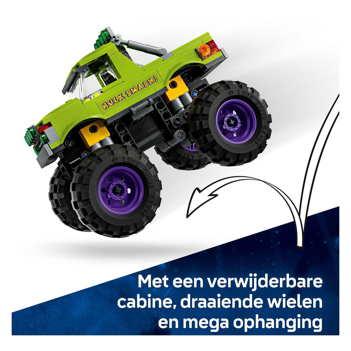 Lego Marvel 76312 Der Hulk Truck vs. Thanos