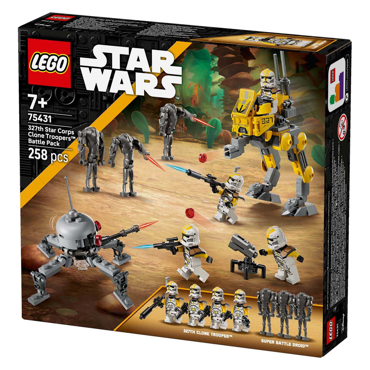 Lego Star Wars 75431 327. Star Corps Clone Troopers Battle Pack
