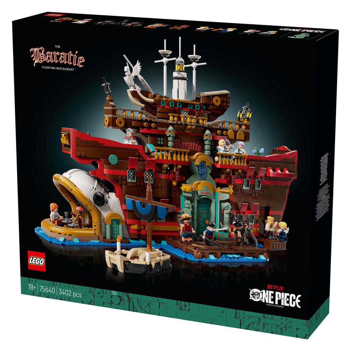 Lego One Piece 75640 Das schwimmende Restaurant Baratie