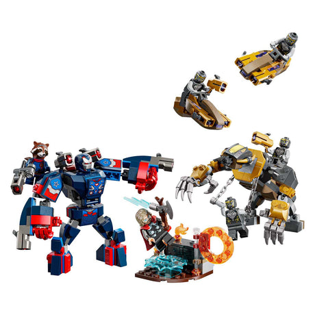 Lego Superhelden Marvel 76322 Avengers: Endspiel Thor vs. Chitauri