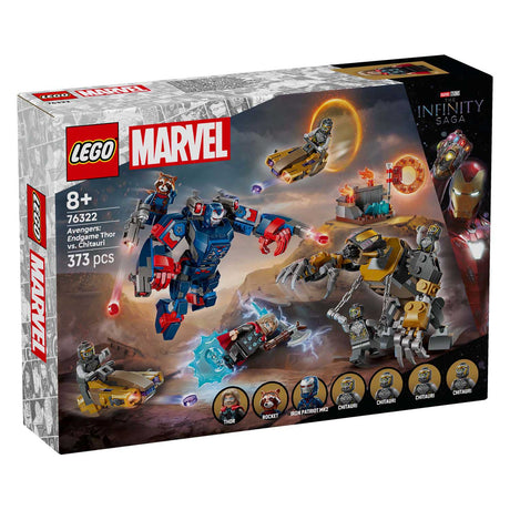 Lego Superhelden Marvel 76322 Avengers: Endspiel Thor vs. Chitauri