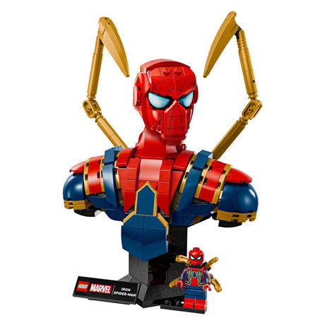 Lego Superhelden 76326 Iron Spider-Man-Büste