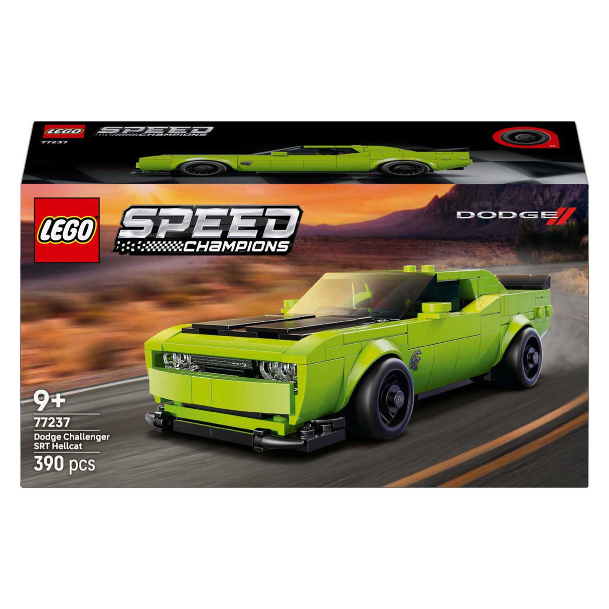 Lego Speed Champions 77237 Sportwagen Dodge Challenger SRT Hellcat