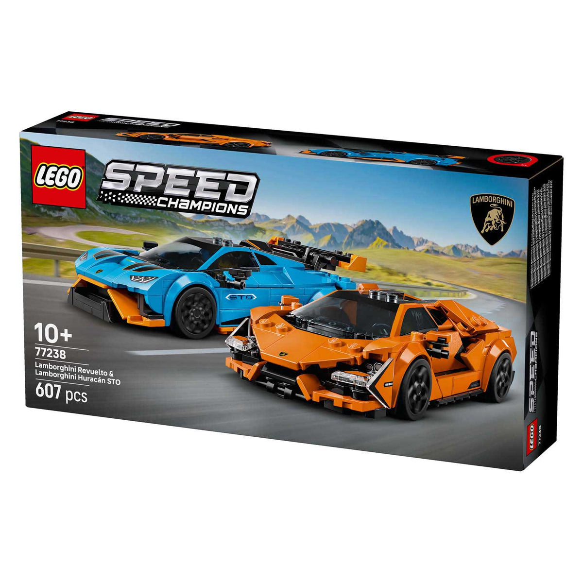 Lego® Speed Champions Lamborghini Revuelto und Huracán Sto – 77238