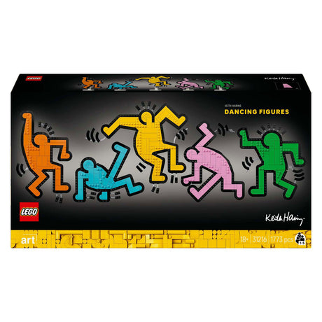 Lego® Art Keith Haring tanzende Figuren – 31216