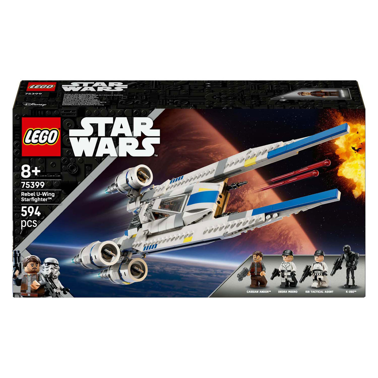 Lego Star Wars 75399 und das U-Wing Starfighter-Raumschiff der Rebellen