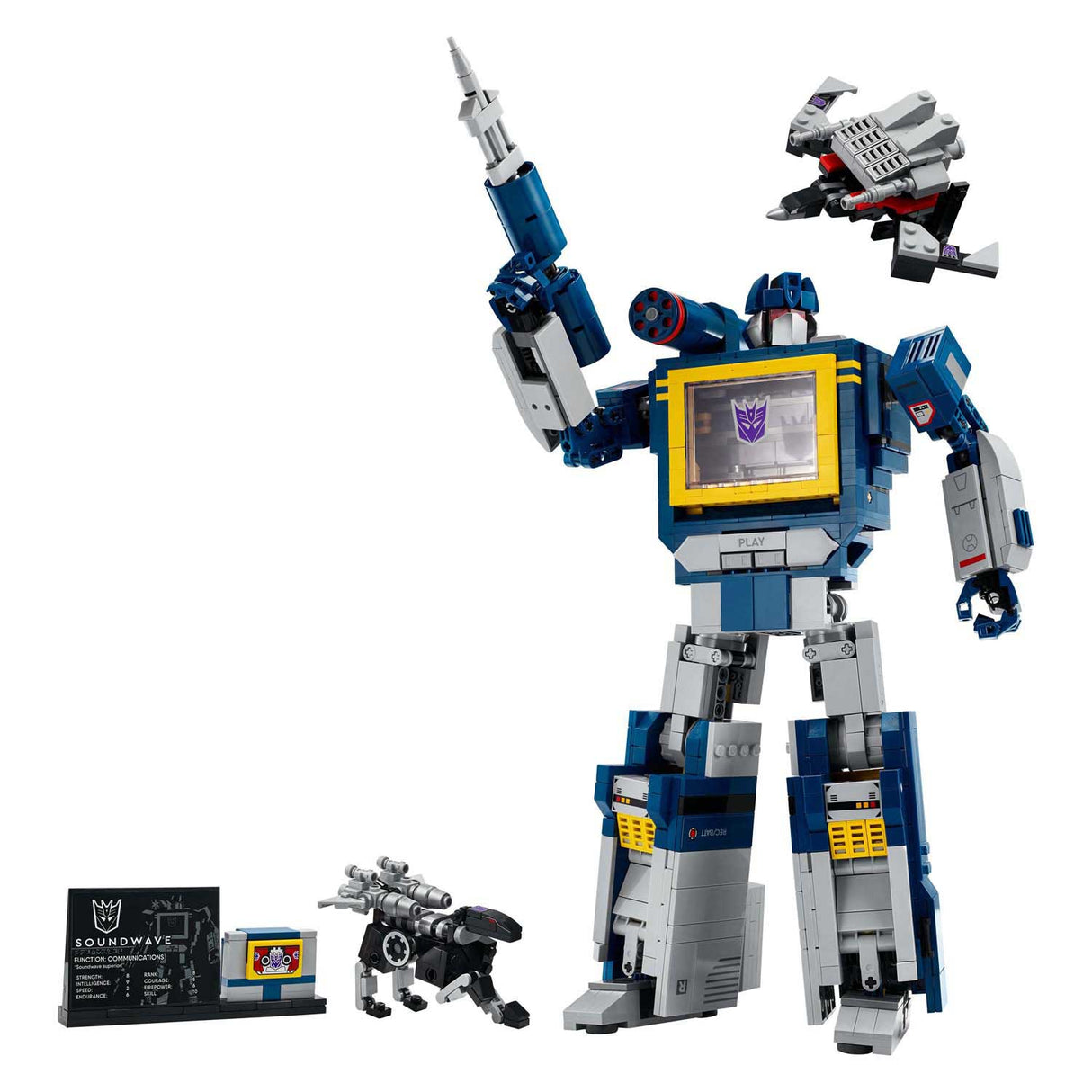 Lego® Icons Transformers: Soundwave – Transformers-Sammlung – 10358