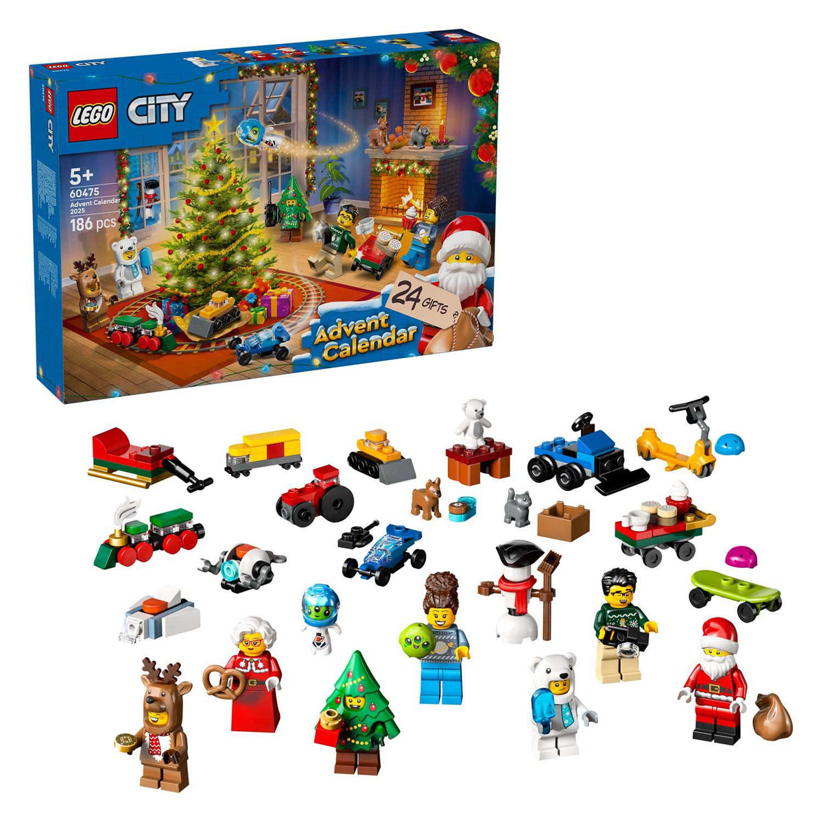 Lego City Adventskalender 2025 – Geschenk für Kinder – 60475