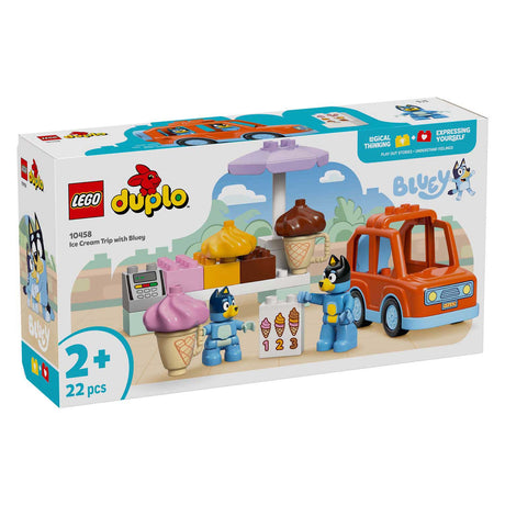 Lego® duplo® Bluey Hol dir ein Eis mit Bluey – 10458