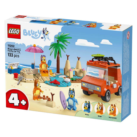 Lego Bluey – Blueys Autofahrt zum Strand, Bauspielzeug (11202)