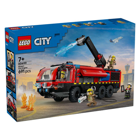 Lego City – Flughafen-Feuerwehrauto-Konstruktionsspielzeug (60499)