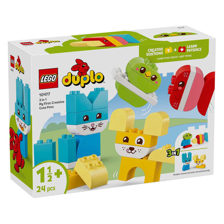 Lego Duplo 10477 3-in-1 meine ersten kreativen Haustiere