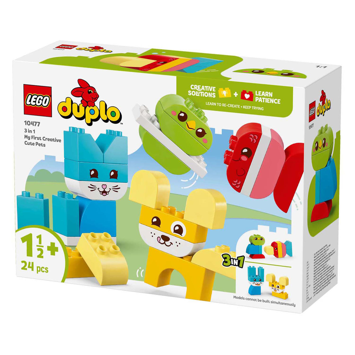 Lego Duplo 10477 3-in-1 meine ersten kreativen Haustiere