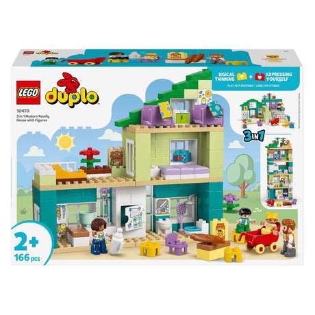 Lego Duplo Town 10470 – Haus – 3-in-1 – inklusive Figuren