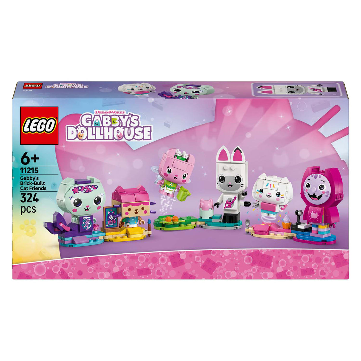 Lego Gabbys Puppenhaus 11215 Gabbys baubare Katzenfreunde