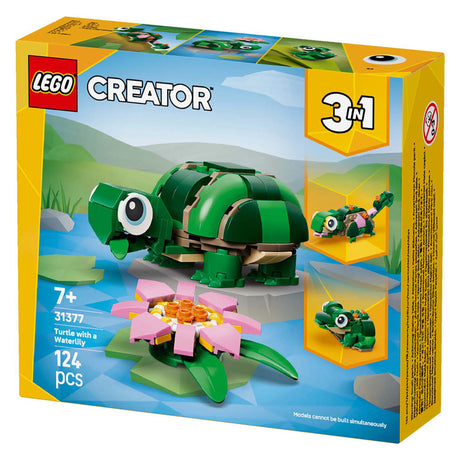 Lego Creator 31377 Schildkröte mit Seerose
