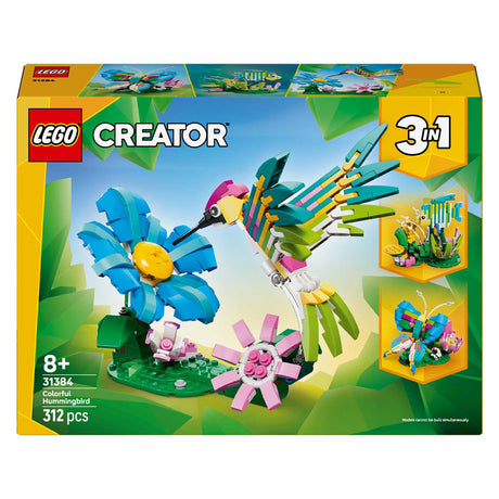 Lego® Creator 3in1 Wildtiere: Bunter Kolibri – 31384