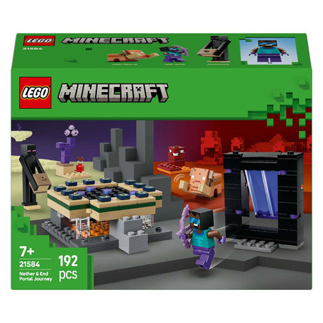 Lego Minecraft 21584 Reise in den Nether und das Endportal