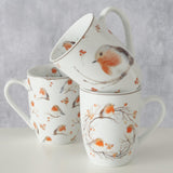 Boltze Home Tasse Ruby Robin 330ml Porzellan