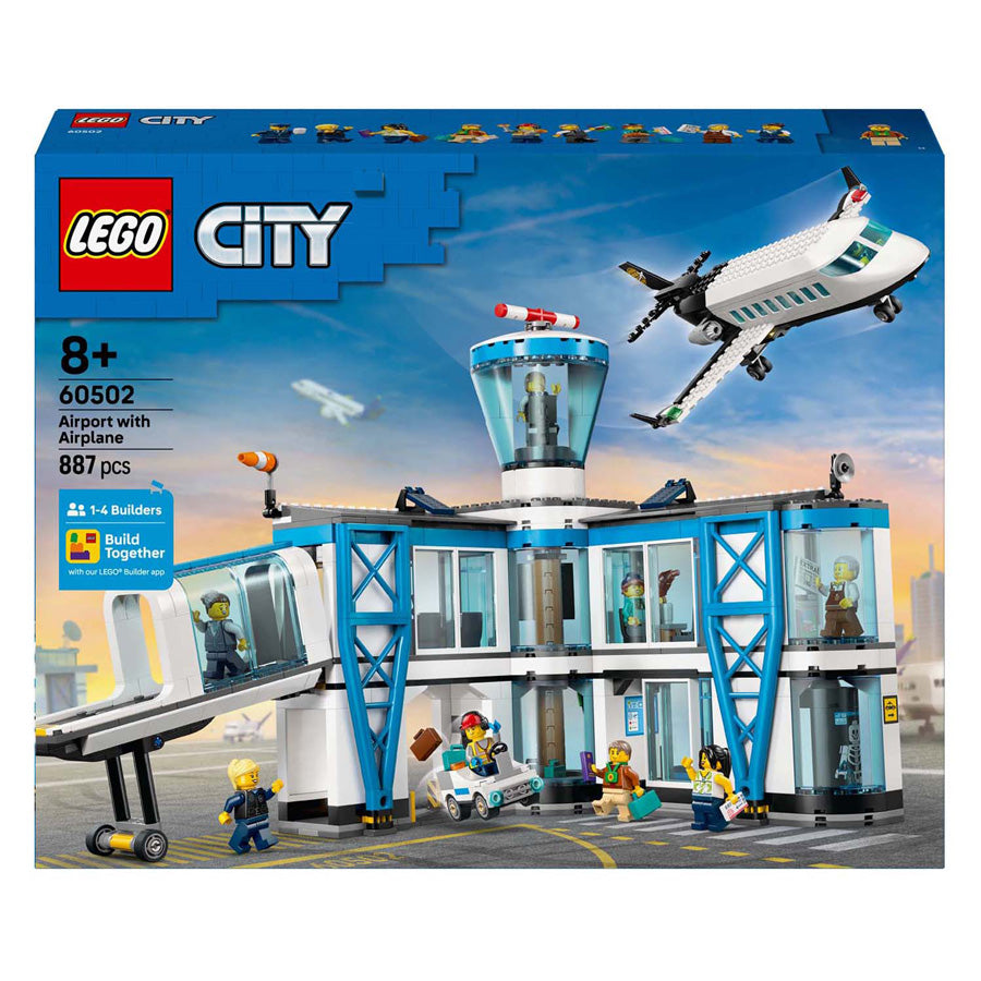 Lego My City 60502 Flughafen mit Flugzeug