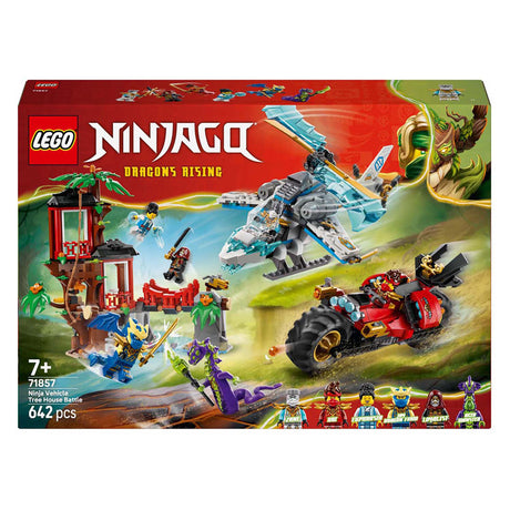 Lego Ninjago 71857 Ninja-Fahrzeuge am Baumhaus