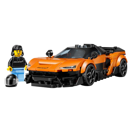 Lego® Speed Champions McLaren W1 – der echte Supersportwagen mit 1 Minifigur – Rennwagen – 77257