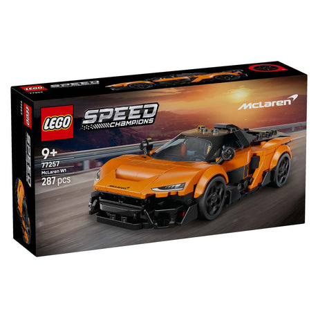 Lego® Speed Champions McLaren W1 – der echte Supersportwagen mit 1 Minifigur – Rennwagen – 77257