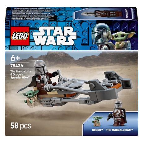 Lego Star Wars 75436 Mandalorianer und Grogus Speeder-Bike