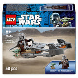 Lego Star Wars TM 75436 The Mandalorian und Grogus Speeder Bike | 2 Stk