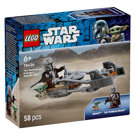 Lego Star Wars 75436 Mandalorianer und Grogus Speeder-Bike