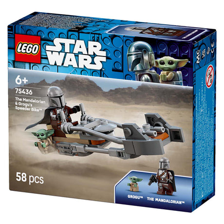 Lego Star Wars 75436 Mandalorianer und Grogus Speeder-Bike