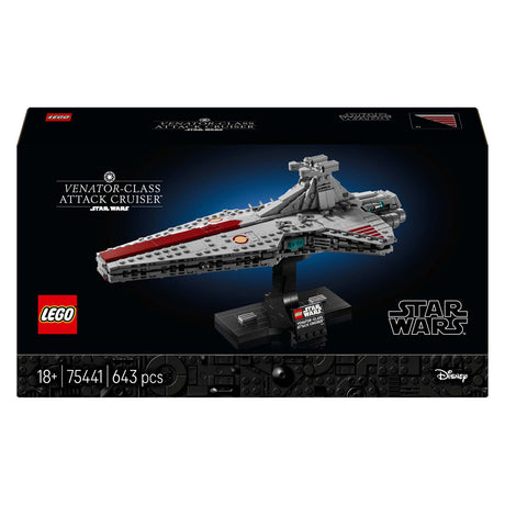 Lego Star Wars Angriffskreuzer der Venator-Klasse – Bausatz für Erwachsene und Dekoration – 75441