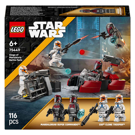 Lego Star Wars Siege of Mandalore Battle Pack – Geschenk für Jungen ab 6 Jahren – 75449