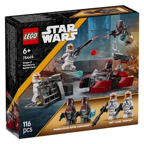 Lego Star Wars Siege of Mandalore Battle Pack – Geschenk für Jungen ab 6 Jahren – 75449