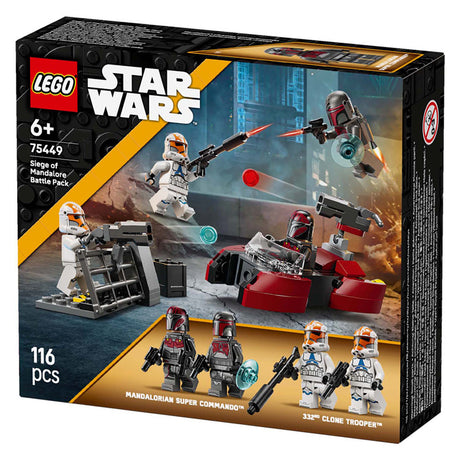 Lego Star Wars Siege of Mandalore Battle Pack – Geschenk für Jungen ab 6 Jahren – 75449