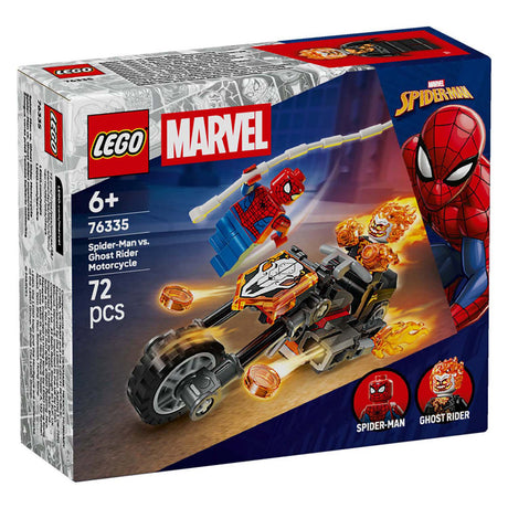Lego Superhelden 76335 Marvel Spider-Man vs. Ghost Rider Motorrad