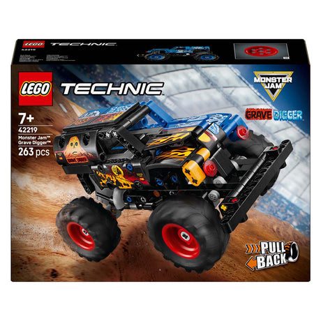 Lego Technic 42219 Monster Jam Grave Digger Feuer und Eis