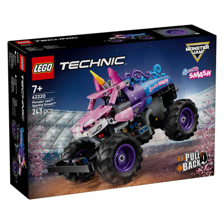 Lego Technic 42220 Monster Jam Sparkle Smash Zurückziehen