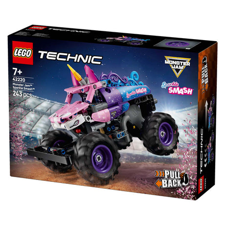 Lego Technic 42220 Monster Jam Sparkle Smash Zurückziehen