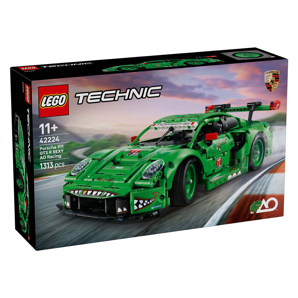 Lego Technic 42224 Porsche 911 GT3 R Rexy AO Rennwagen