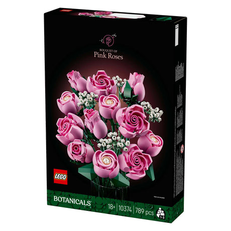 Lego botanicals roze rozenboeket - 10374
