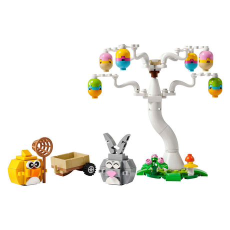 Lego Eiersuche mit Hase und Küken Konstruktionsspielzeug (40808)