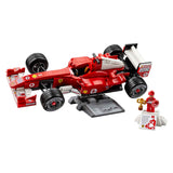 Lego-Ikonen Ferrari F2004 und Michael Schumacher - 11375