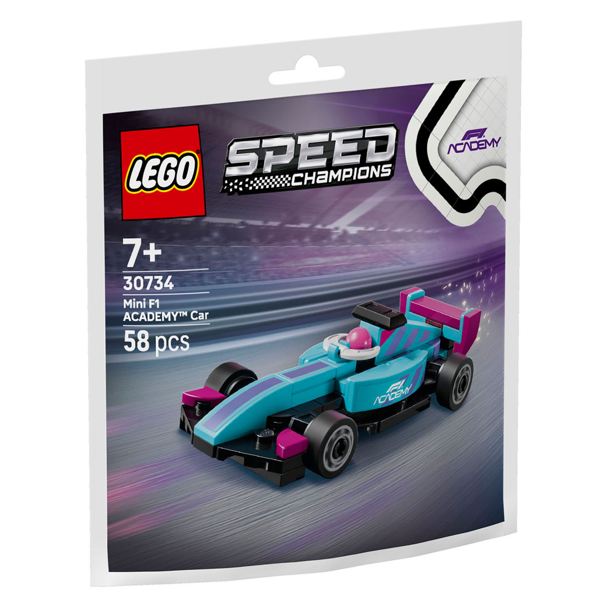 Lego Speed Champions – Mini-Auto der F1 Academy™ – 30734