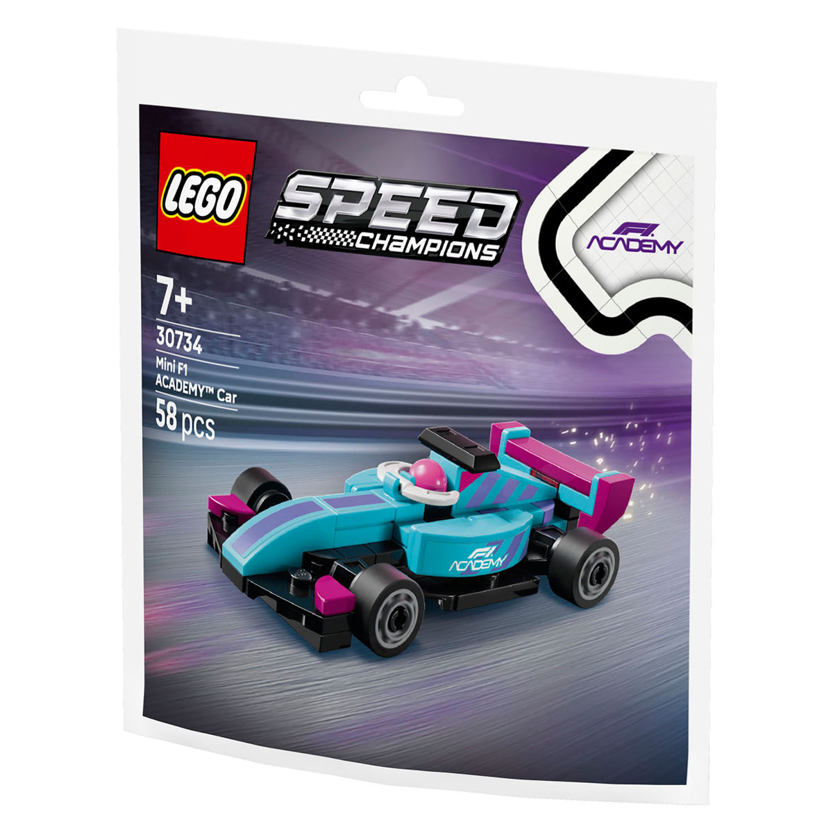 Lego Speed Champions – Mini-Auto der F1 Academy™ – 30734