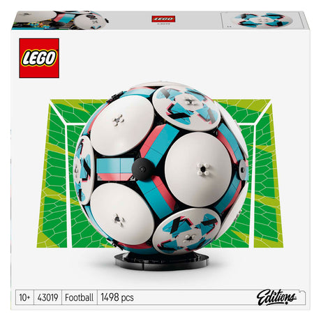 Lego Editions Fußball – 3D-Display-Bausatz mit Ministadion – Geburtstagsgeschenk für Jungen, Mädchen und Fußballfans ab 10 Jahren – 43019